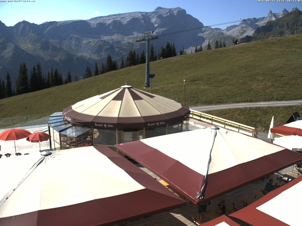 Archiv Foto Webcam Berghof Golm, Vorarlberg