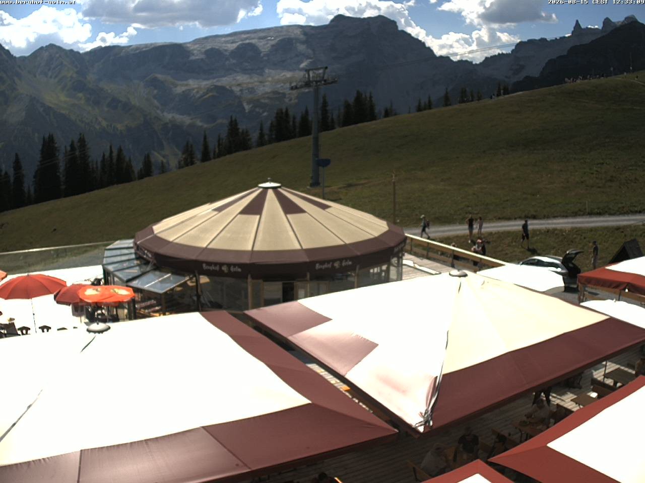 Archiv Foto Webcam Berghof Golm, Vorarlberg