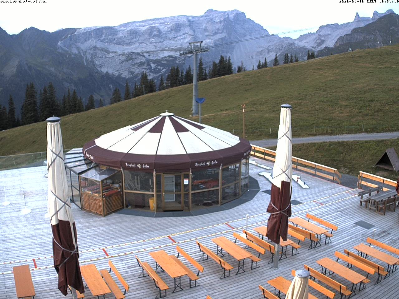 Archiv Foto Webcam Berghof Golm, Vorarlberg
