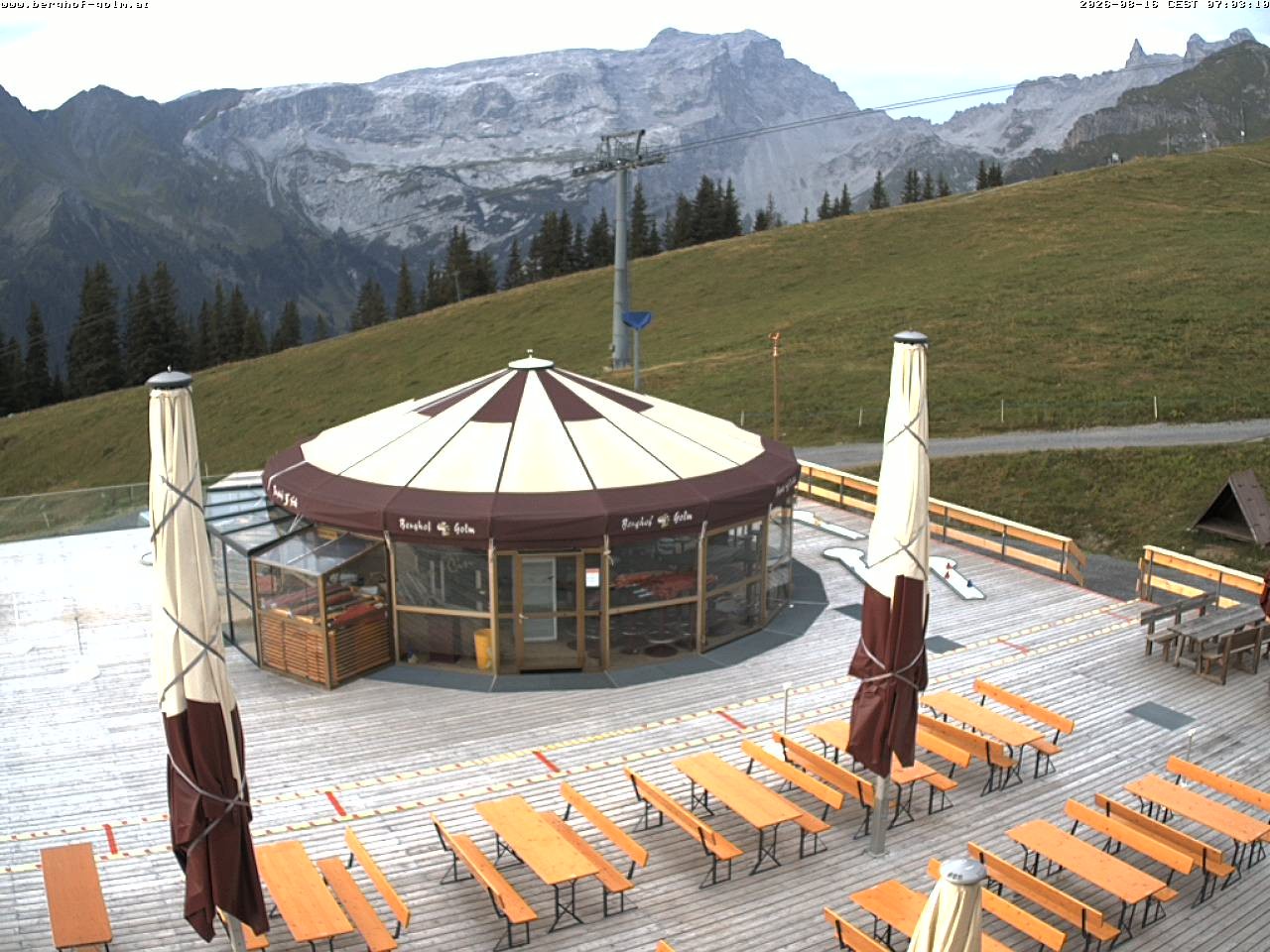 Archiv Foto Webcam Berghof Golm, Vorarlberg