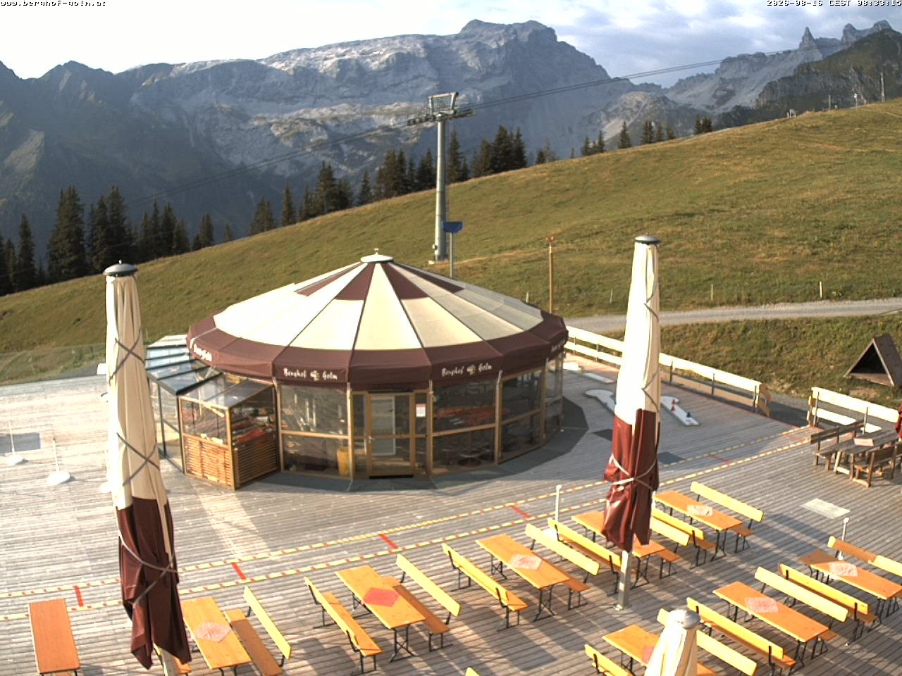 Archiv Foto Webcam Berghof Golm, Vorarlberg