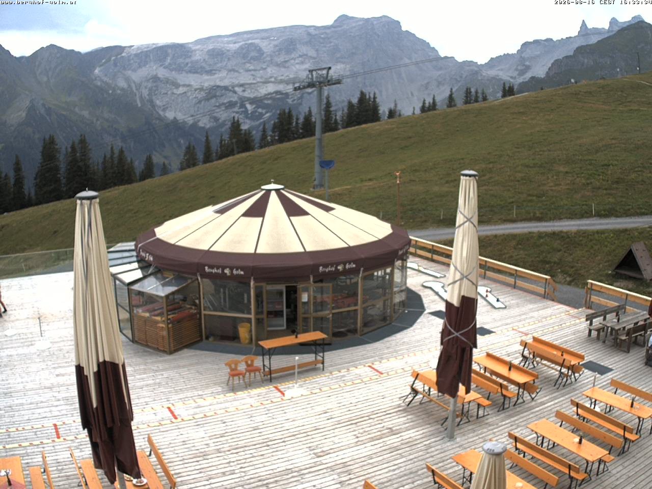 Archiv Foto Webcam Berghof Golm, Vorarlberg