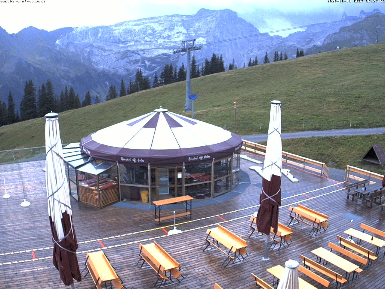 Archiv Foto Webcam Berghof Golm, Vorarlberg