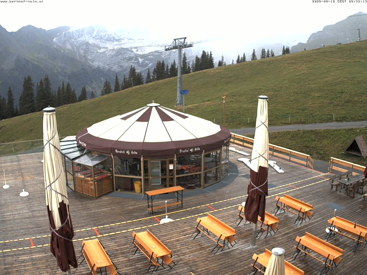 Archiv Foto Webcam Berghof Golm, Vorarlberg