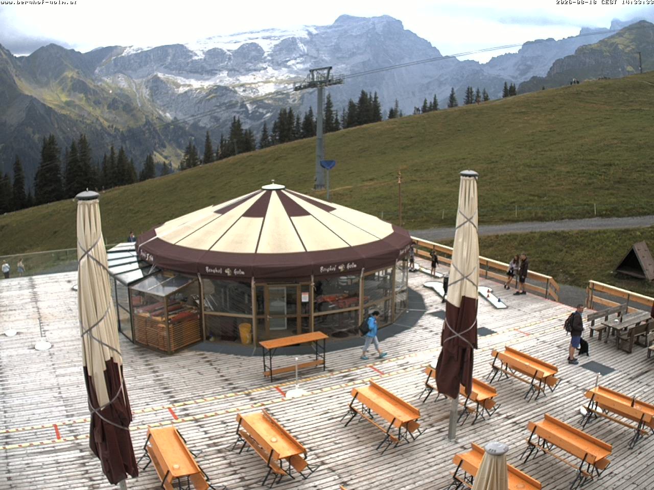 Archiv Foto Webcam Berghof Golm, Vorarlberg