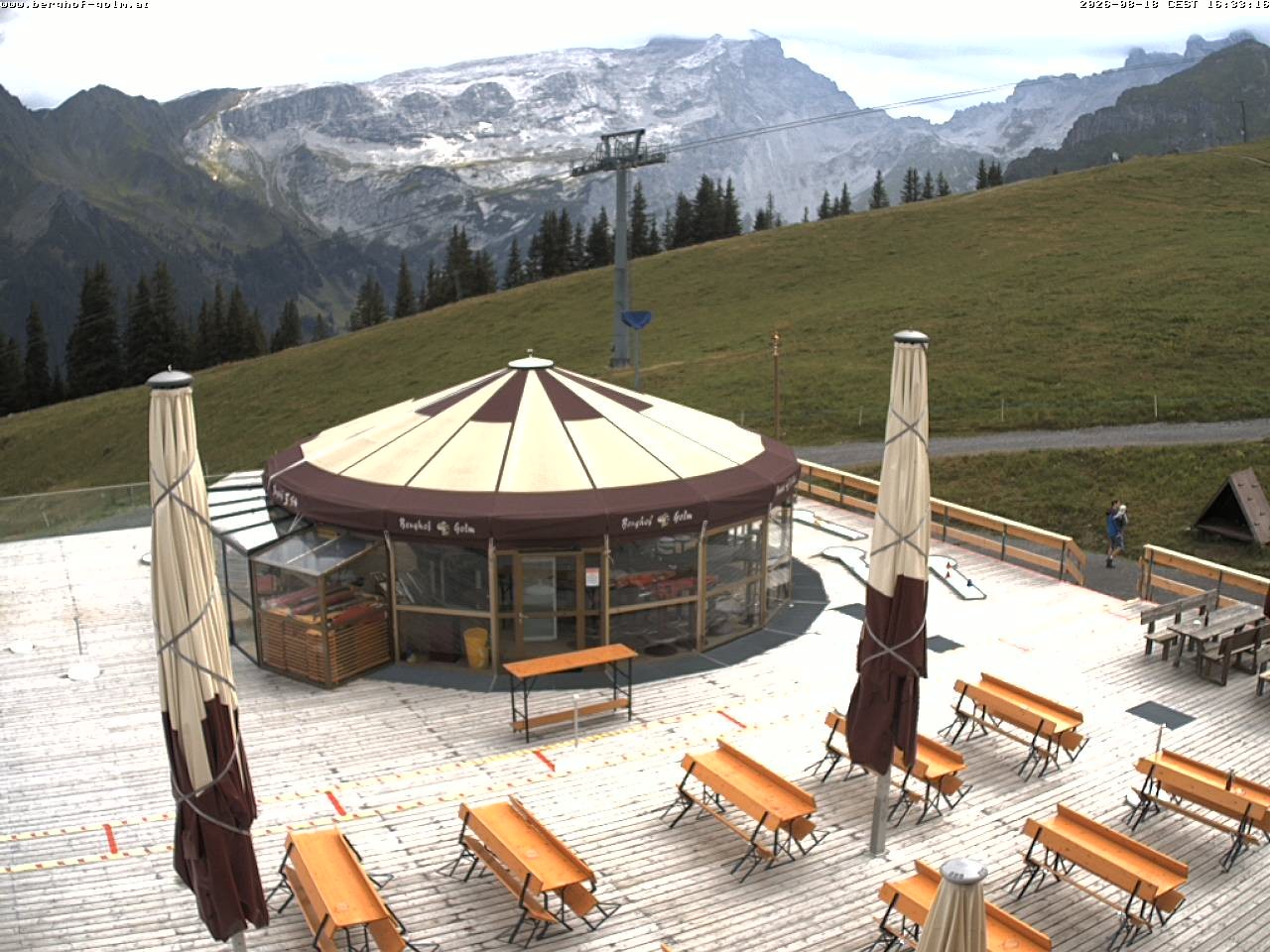 Archiv Foto Webcam Berghof Golm, Vorarlberg
