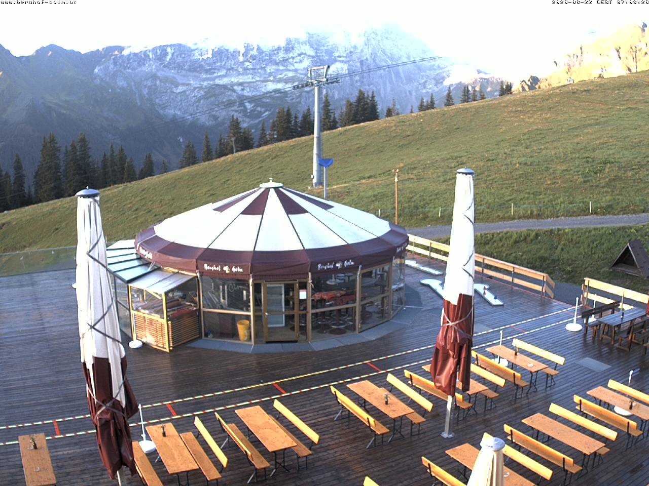 Archiv Foto Webcam Berghof Golm, Vorarlberg