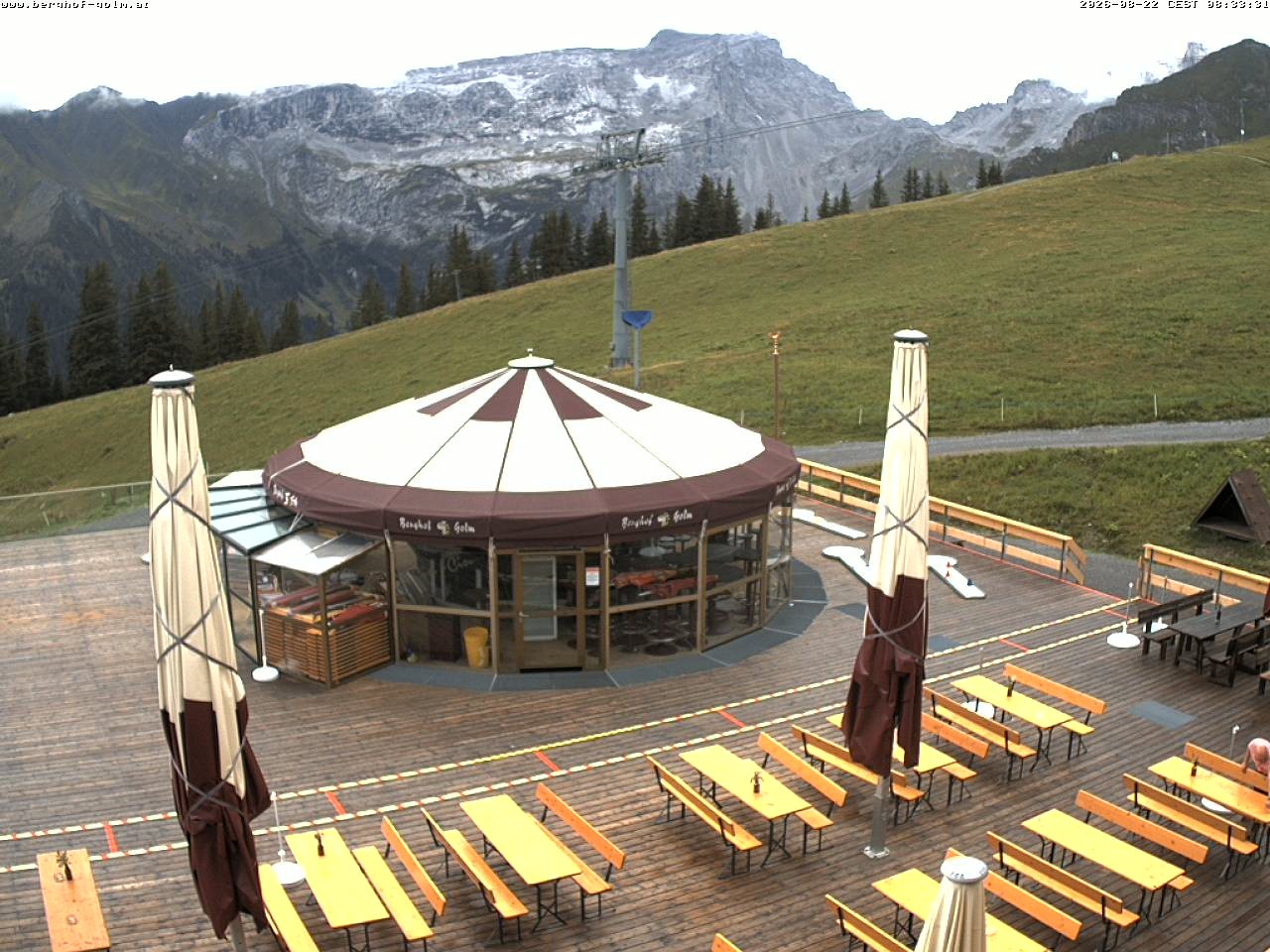 Archiv Foto Webcam Berghof Golm, Vorarlberg