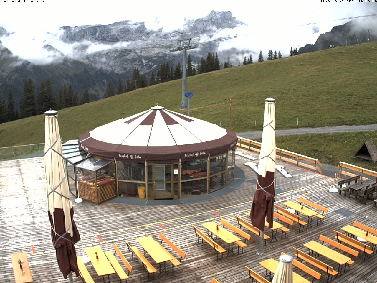 Archiv Foto Webcam Berghof Golm, Vorarlberg