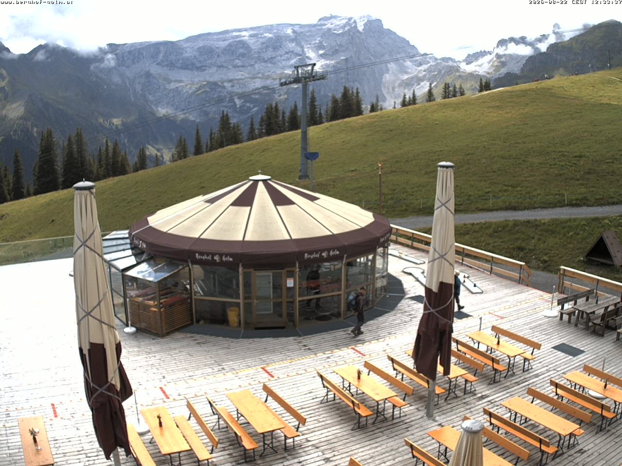 Archiv Foto Webcam Berghof Golm, Vorarlberg
