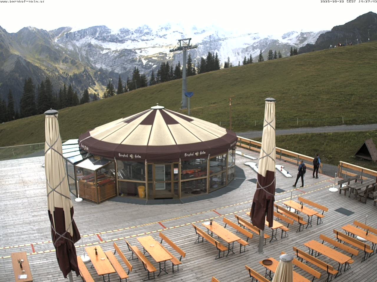 Archiv Foto Webcam Berghof Golm, Vorarlberg