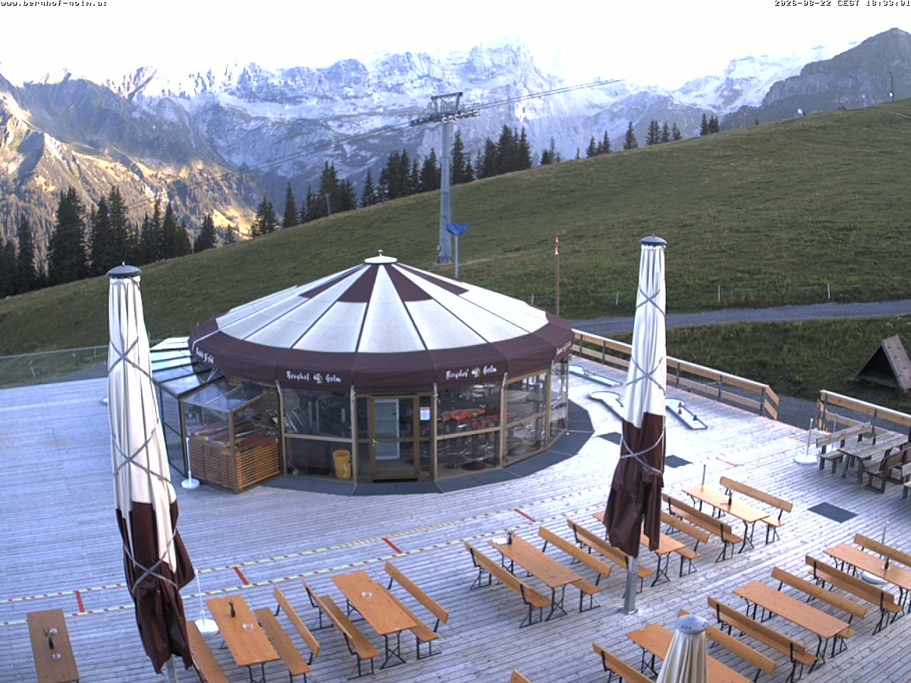 Archiv Foto Webcam Berghof Golm, Vorarlberg