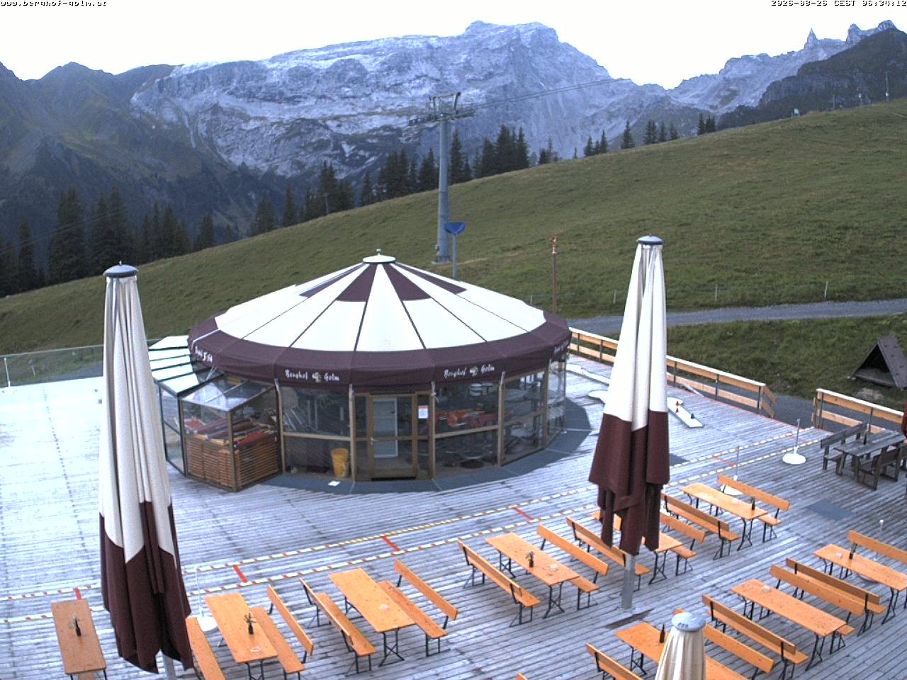 Archiv Foto Webcam Berghof Golm, Vorarlberg
