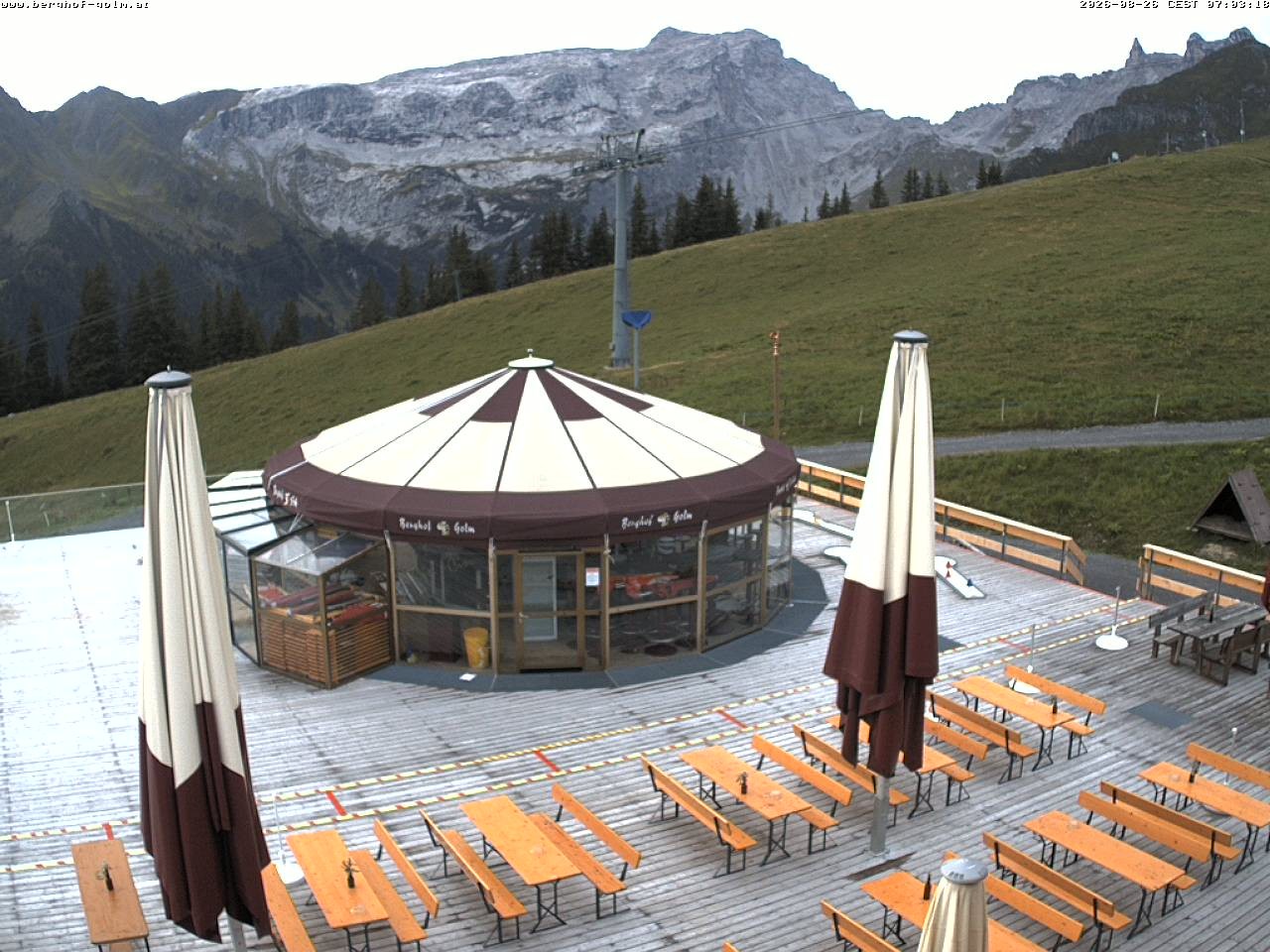 Archiv Foto Webcam Berghof Golm, Vorarlberg