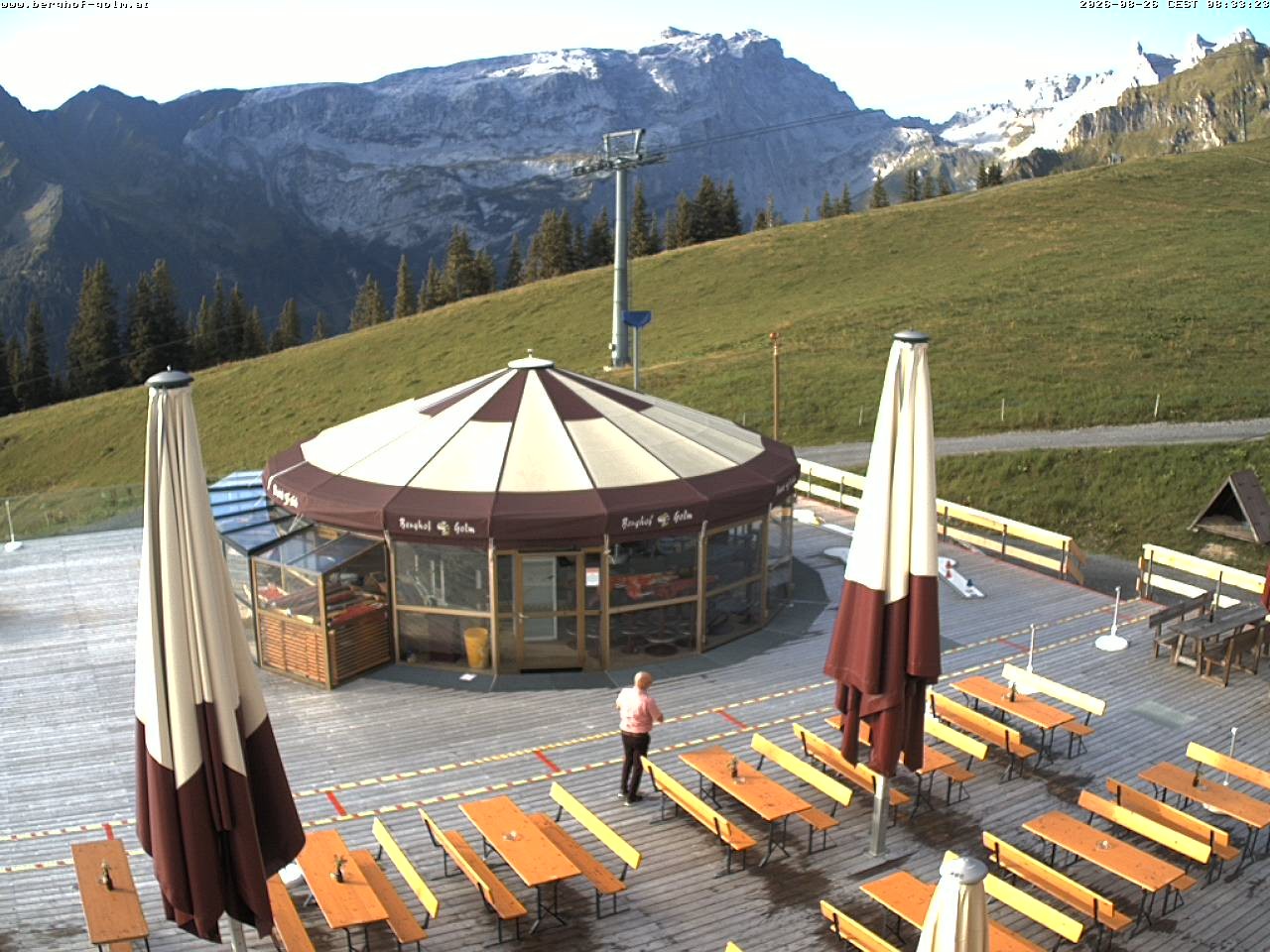 Archiv Foto Webcam Berghof Golm, Vorarlberg