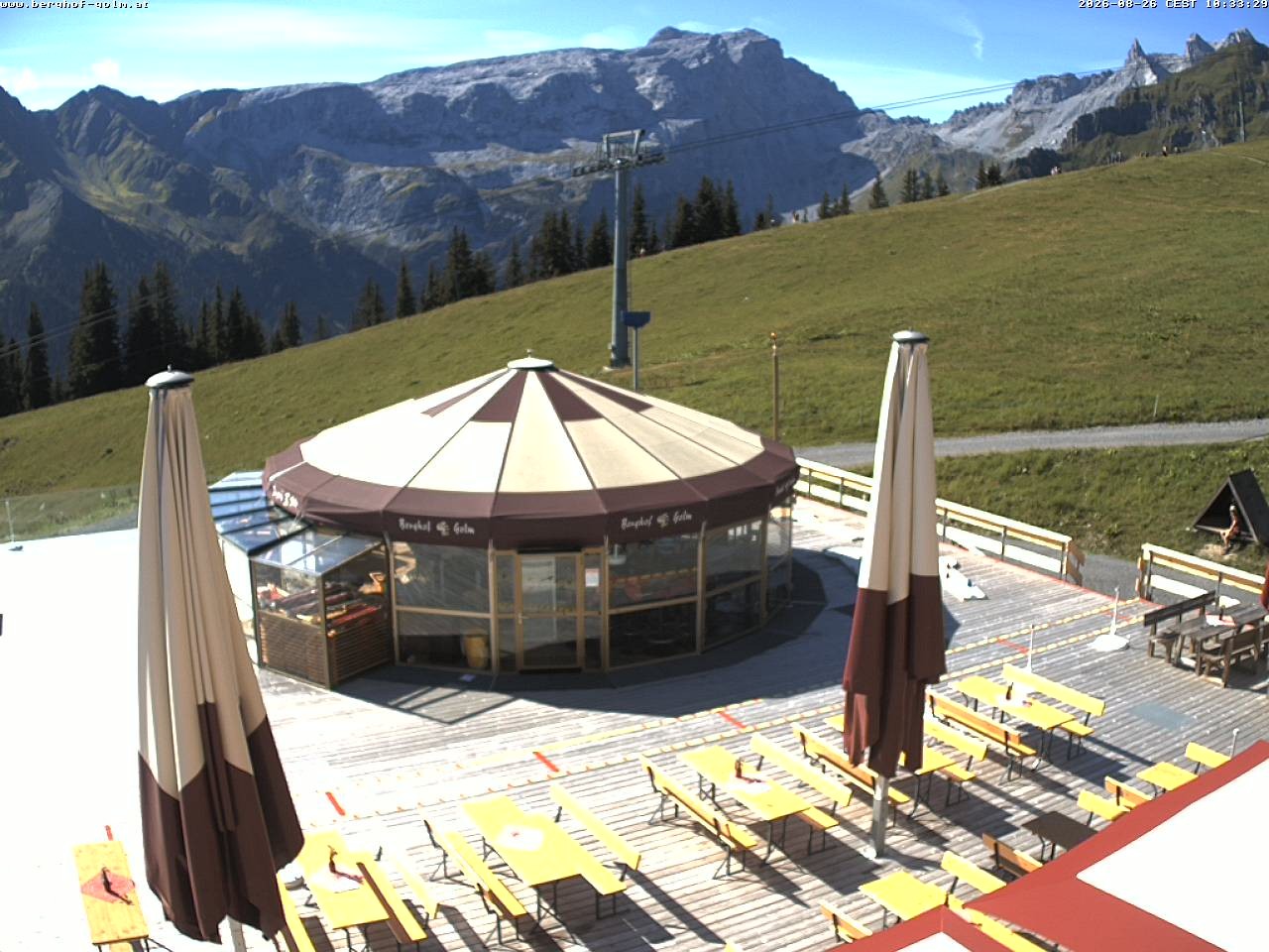 Archiv Foto Webcam Berghof Golm, Vorarlberg