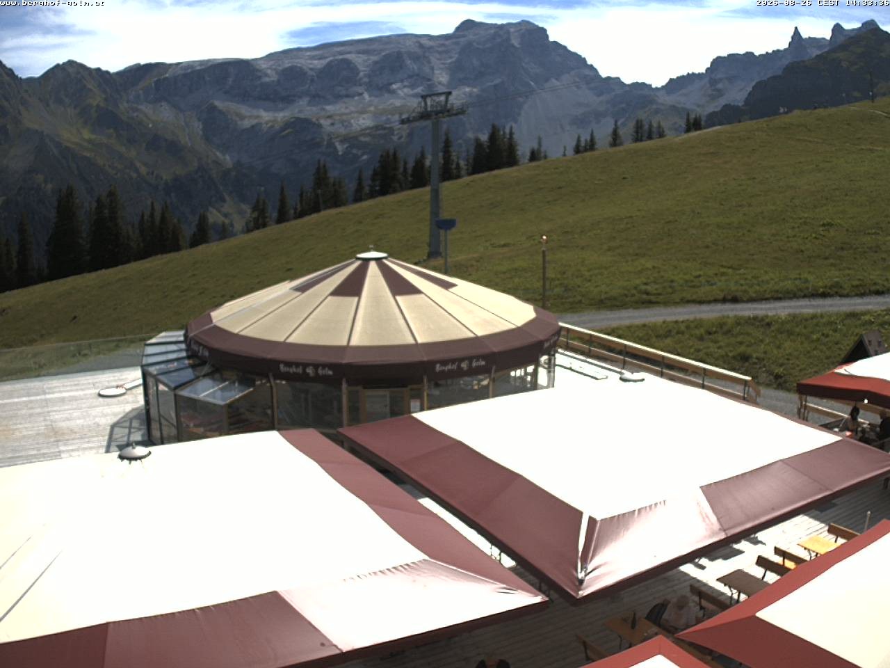 Archiv Foto Webcam Berghof Golm, Vorarlberg