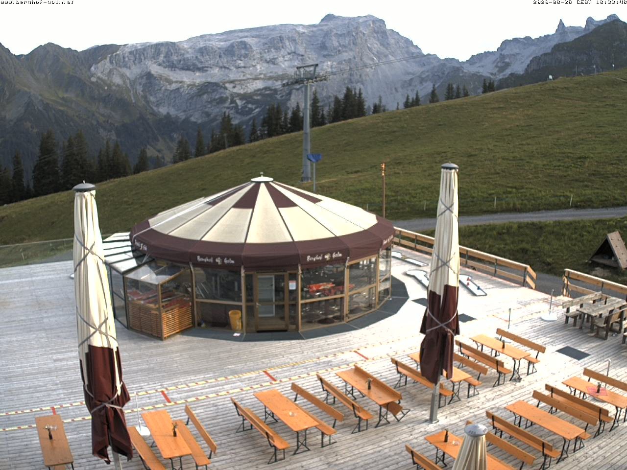 Archiv Foto Webcam Berghof Golm, Vorarlberg