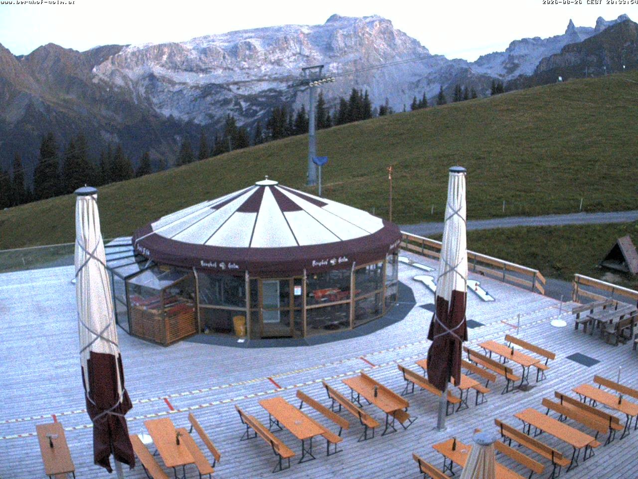 Archiv Foto Webcam Berghof Golm, Vorarlberg