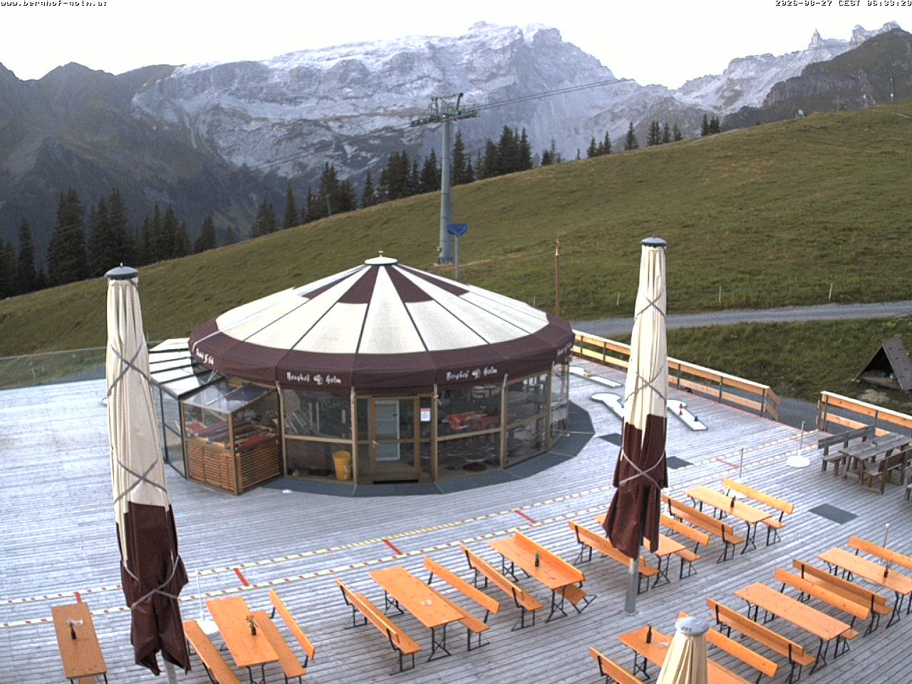 Archiv Foto Webcam Berghof Golm, Vorarlberg