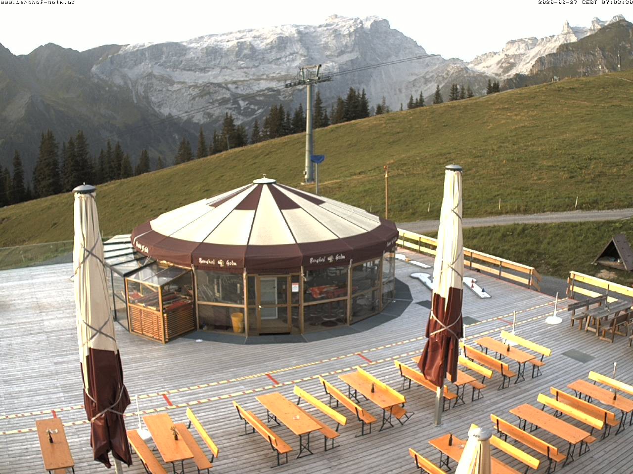 Archiv Foto Webcam Berghof Golm, Vorarlberg