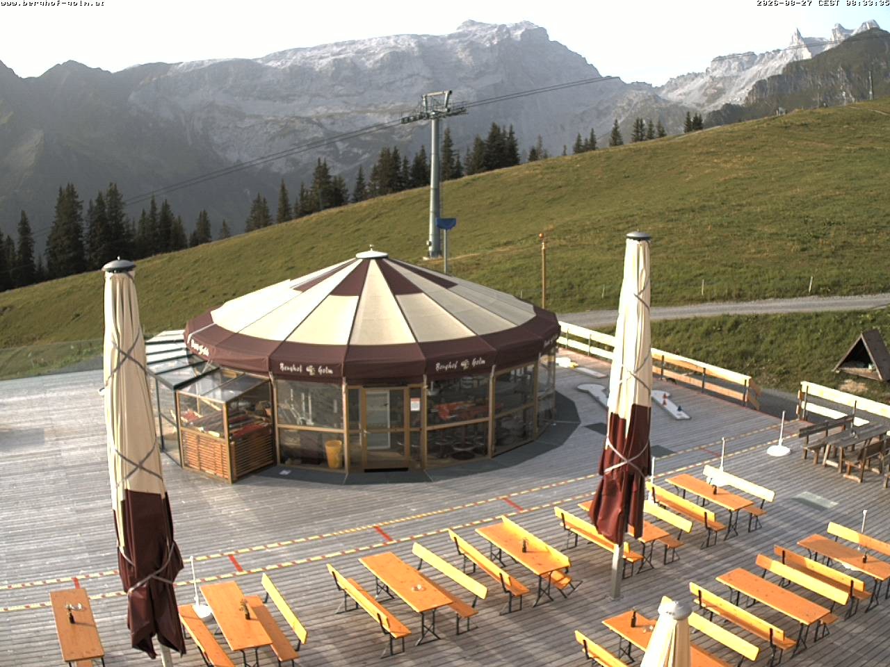 Archiv Foto Webcam Berghof Golm, Vorarlberg