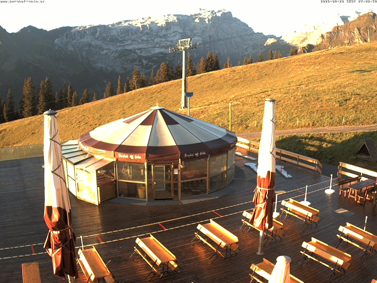 Archiv Foto Webcam Berghof Golm, Vorarlberg
