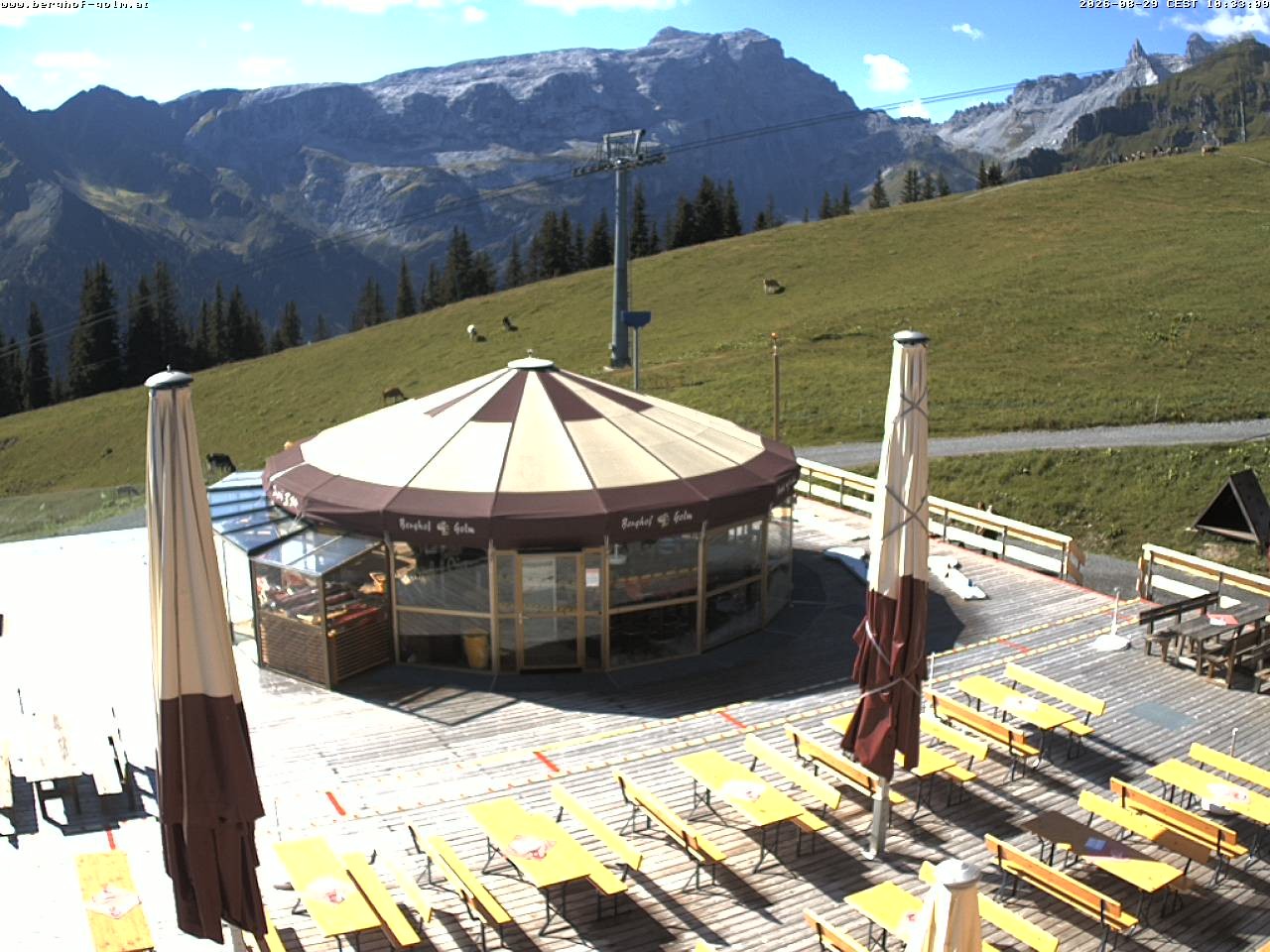 Archiv Foto Webcam Berghof Golm, Vorarlberg