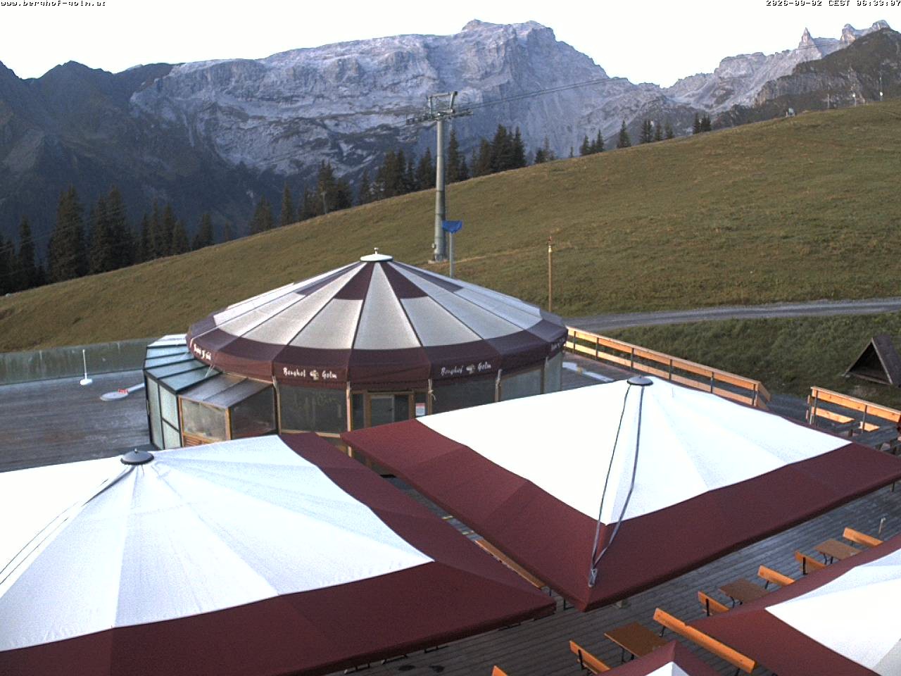 Archiv Foto Webcam Berghof Golm, Vorarlberg