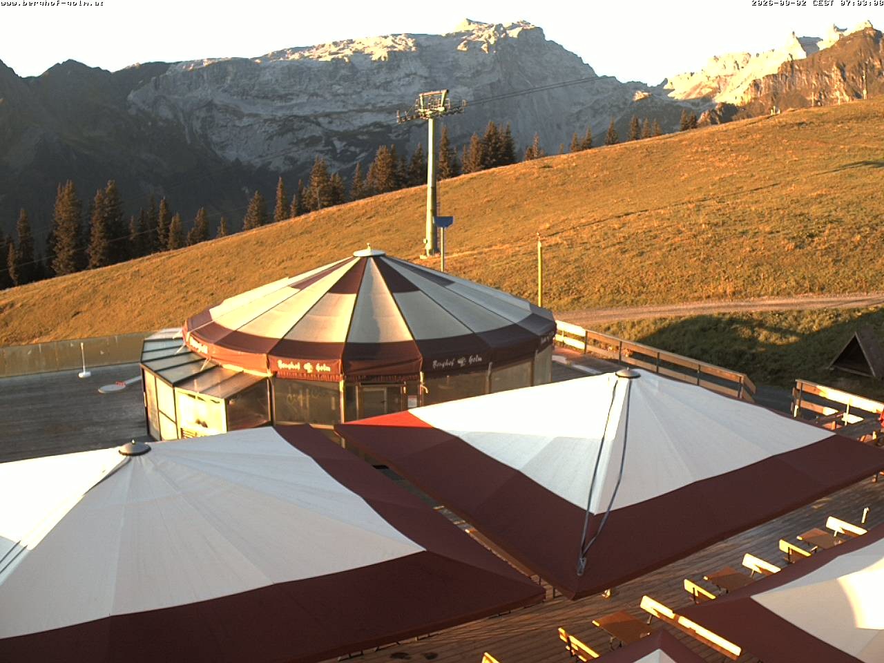 Archiv Foto Webcam Berghof Golm, Vorarlberg