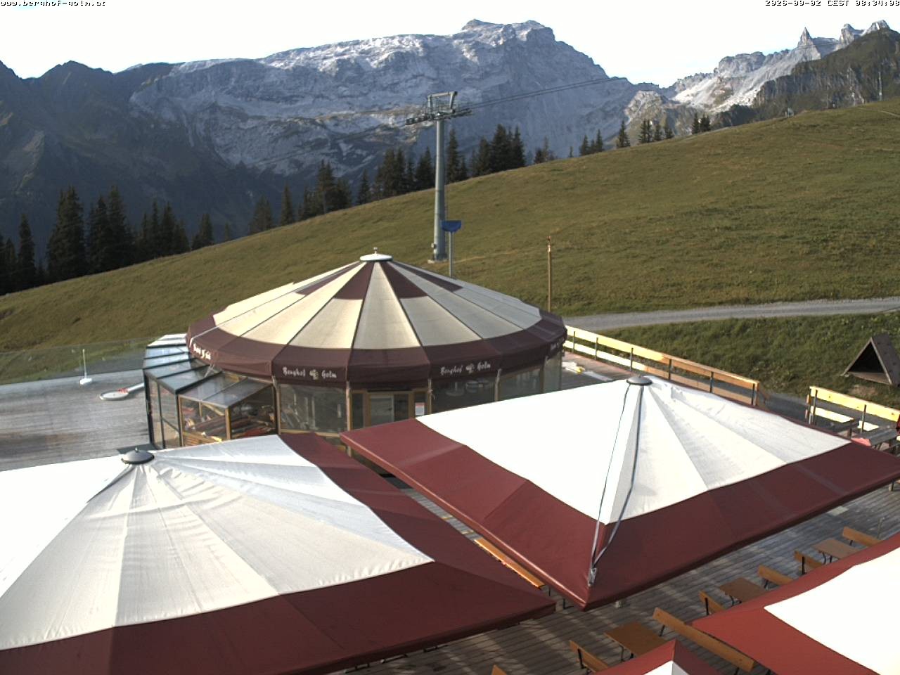 Archiv Foto Webcam Berghof Golm, Vorarlberg