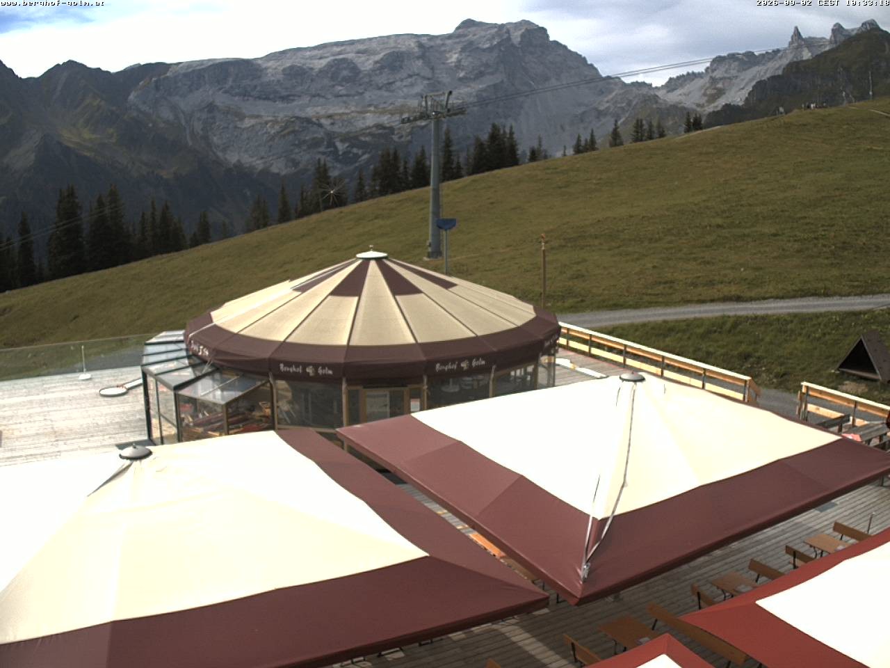 Archiv Foto Webcam Berghof Golm, Vorarlberg
