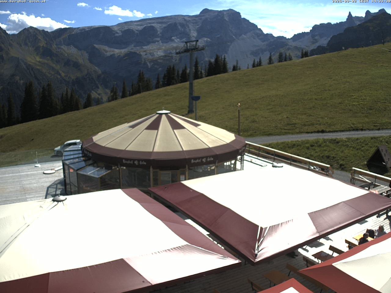 Archiv Foto Webcam Berghof Golm, Vorarlberg