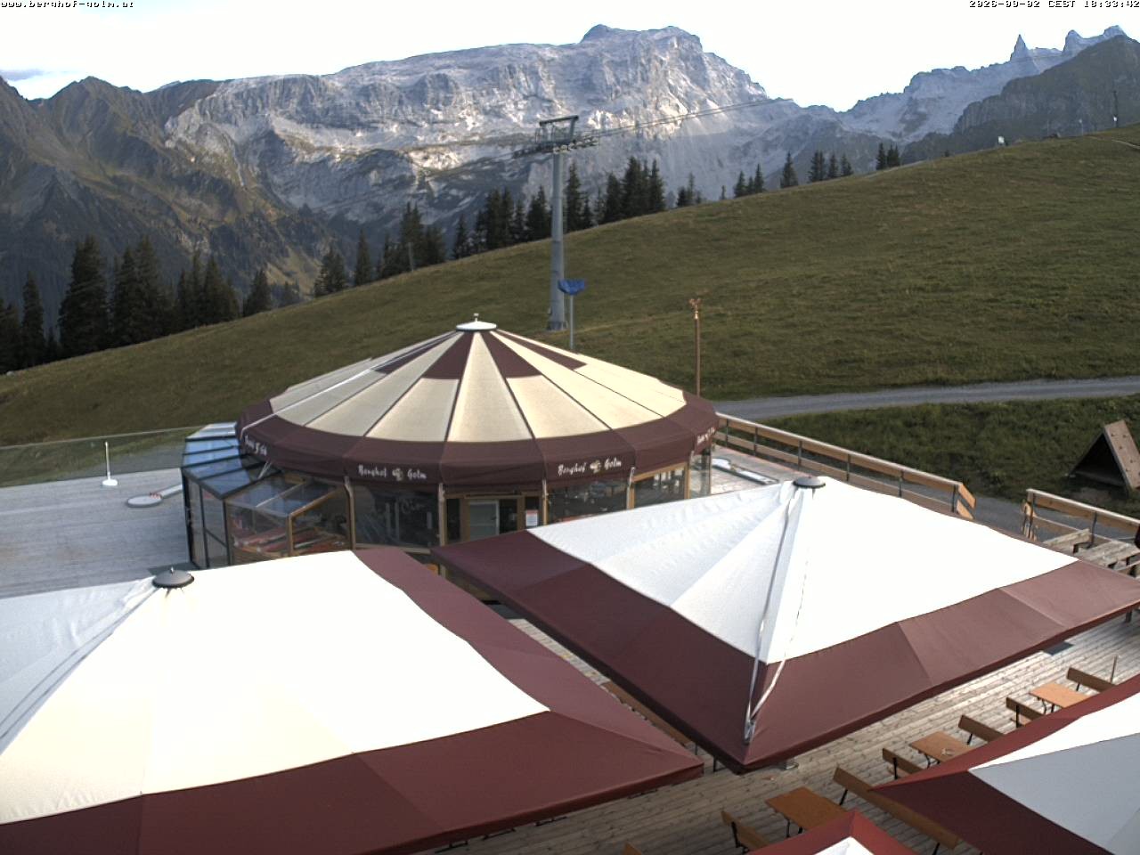Archiv Foto Webcam Berghof Golm, Vorarlberg