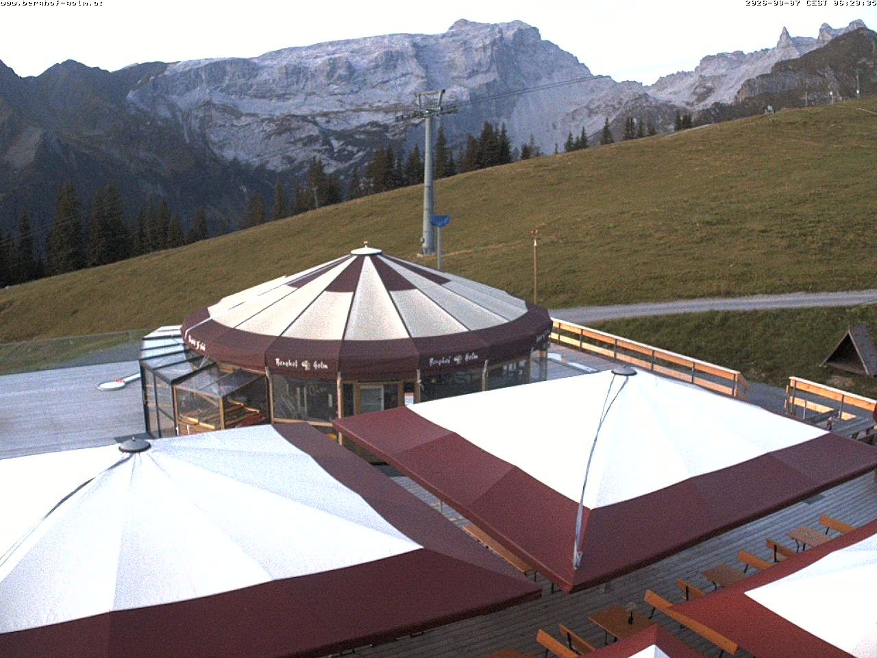 Archiv Foto Webcam Berghof Golm, Vorarlberg