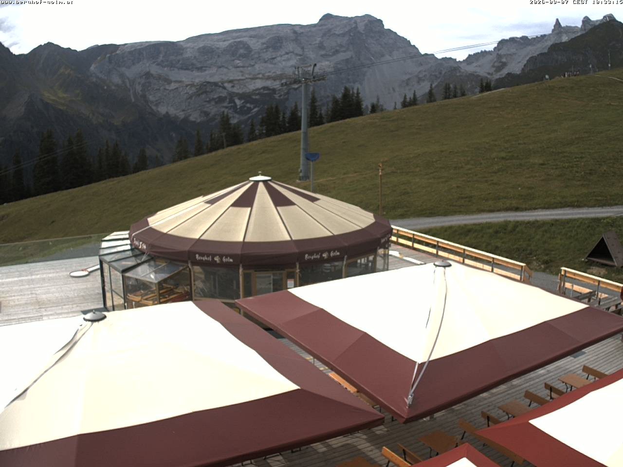 Archiv Foto Webcam Berghof Golm, Vorarlberg
