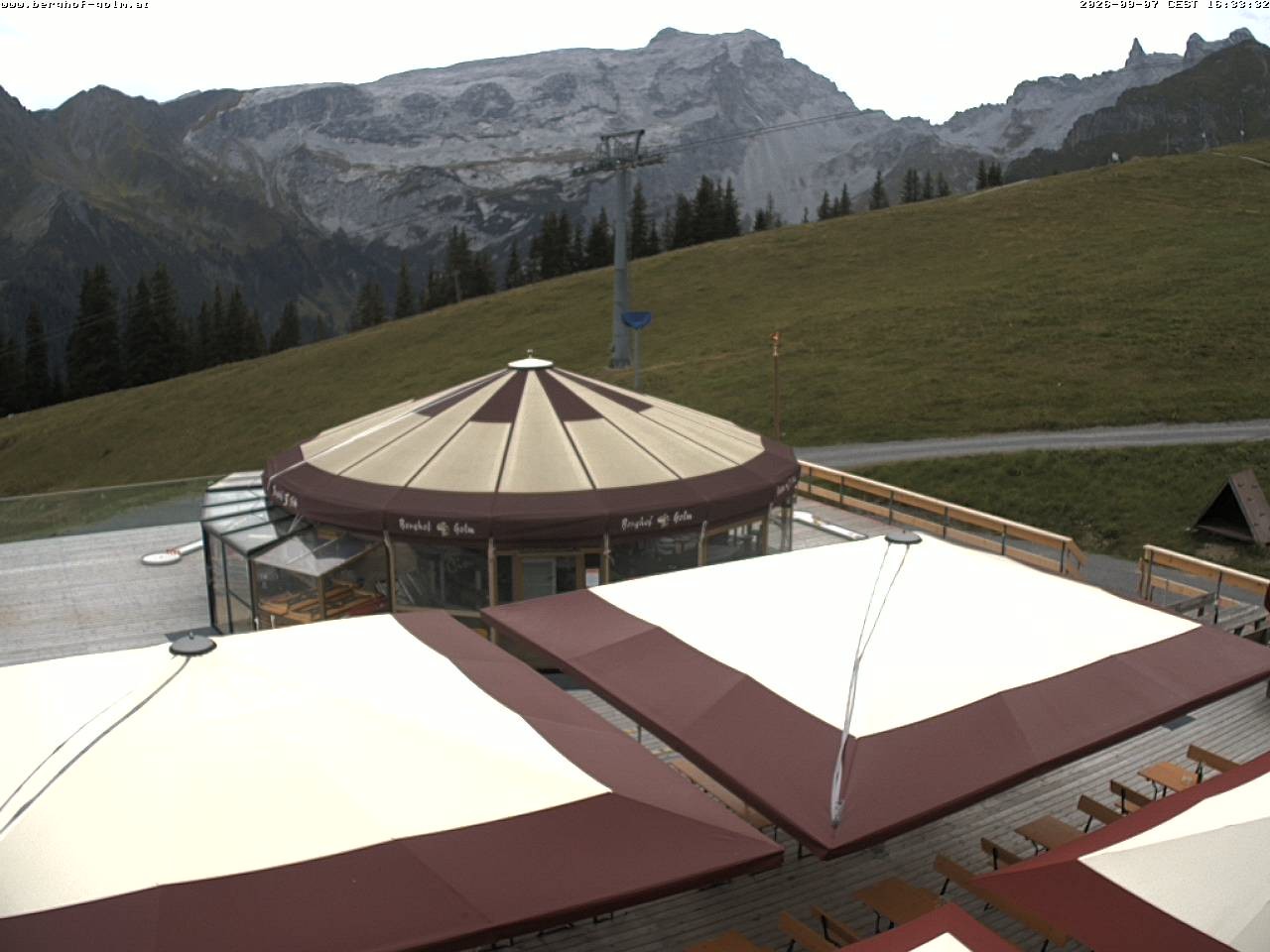 Archiv Foto Webcam Berghof Golm, Vorarlberg