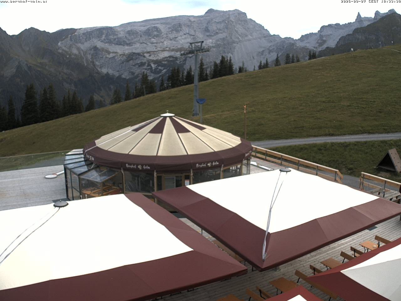Archiv Foto Webcam Berghof Golm, Vorarlberg