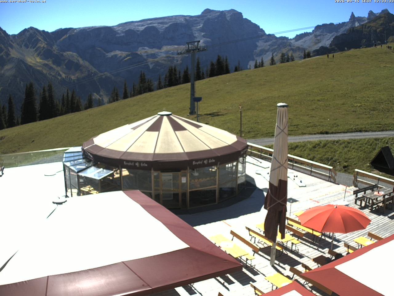 Archiv Foto Webcam Berghof Golm, Vorarlberg