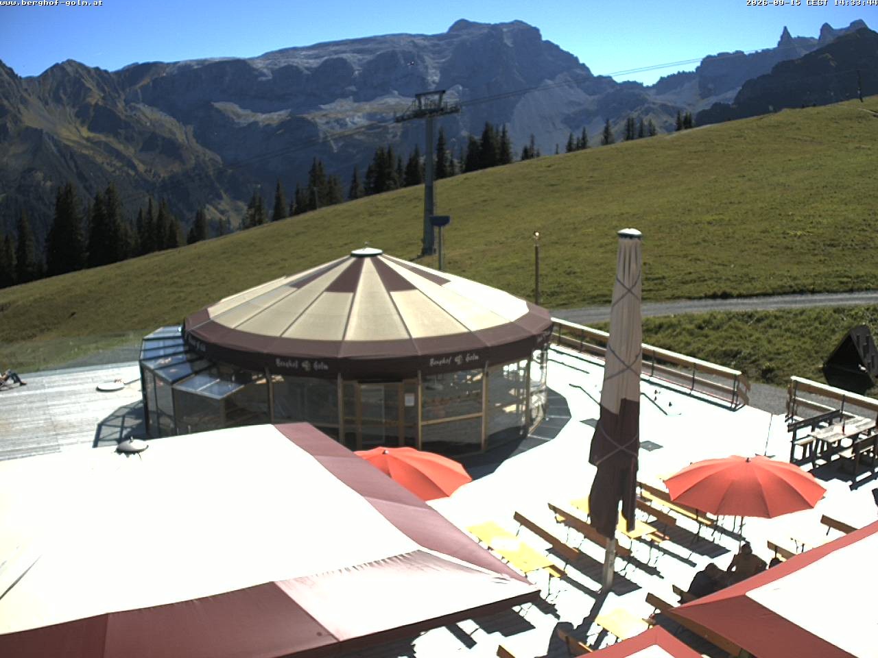 Archiv Foto Webcam Berghof Golm, Vorarlberg