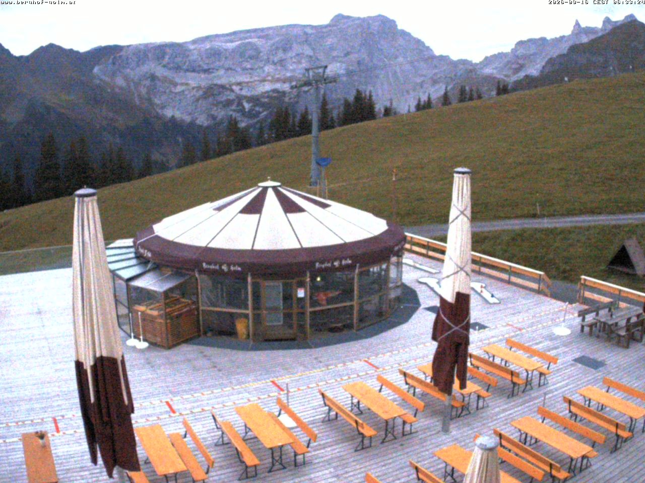Archived image Webcam mountain restaurant "Berghof Golm", Vorarlberg