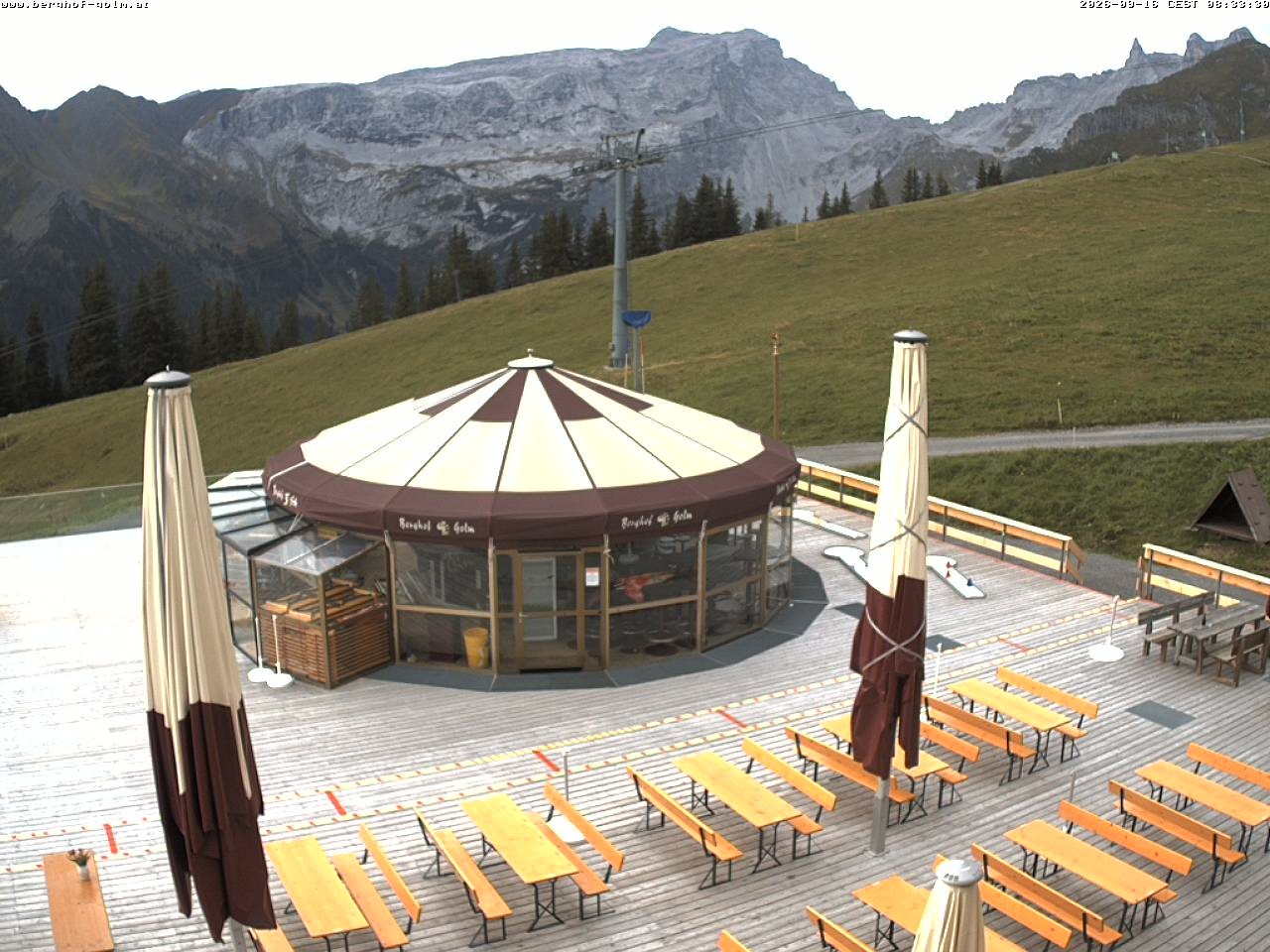 Archiv Foto Webcam Berghof Golm, Vorarlberg
