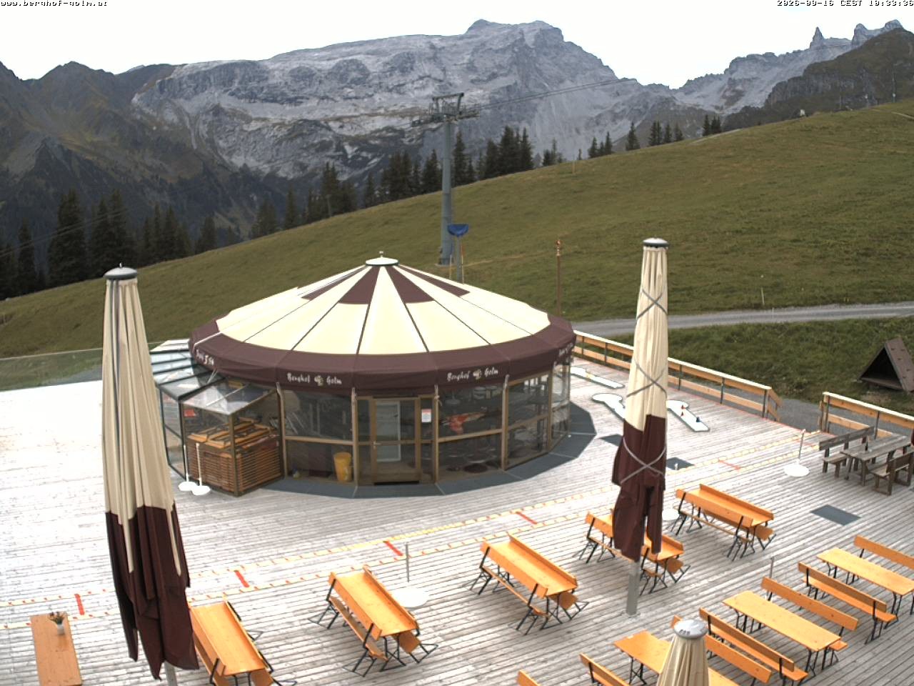 Archiv Foto Webcam Berghof Golm, Vorarlberg