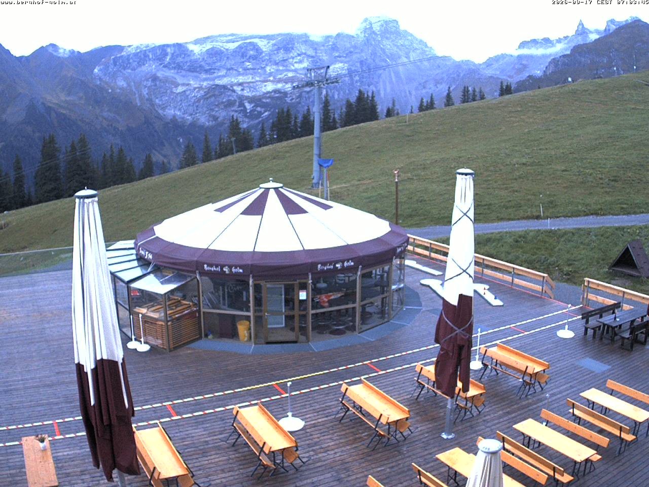 Archiv Foto Webcam Berghof Golm, Vorarlberg
