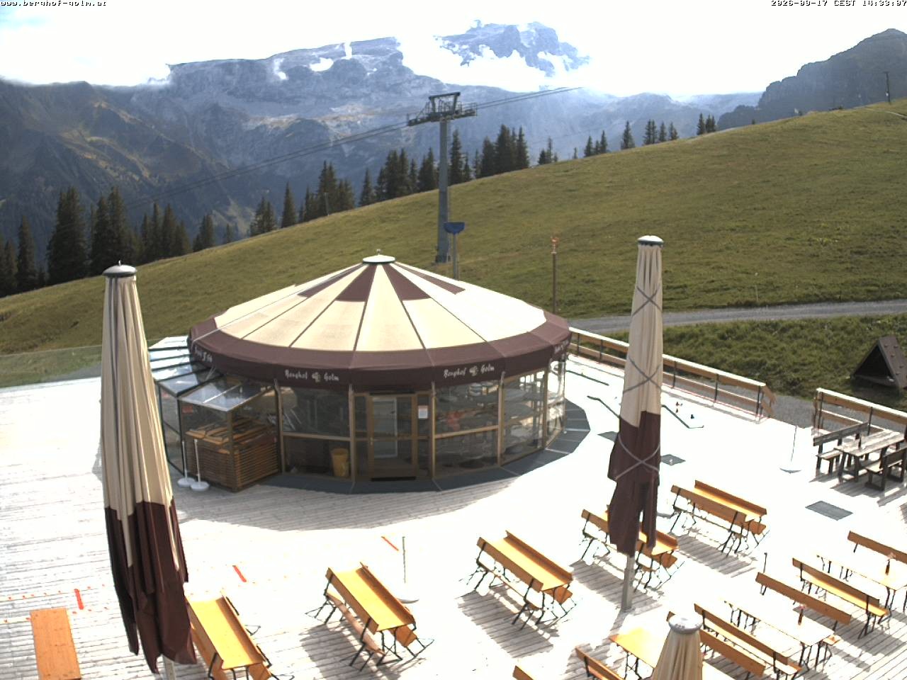 Archiv Foto Webcam Berghof Golm, Vorarlberg