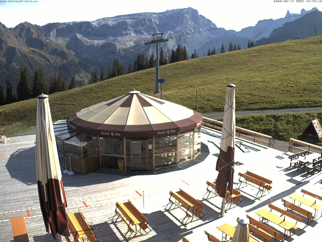 Archiv Foto Webcam Berghof Golm, Vorarlberg