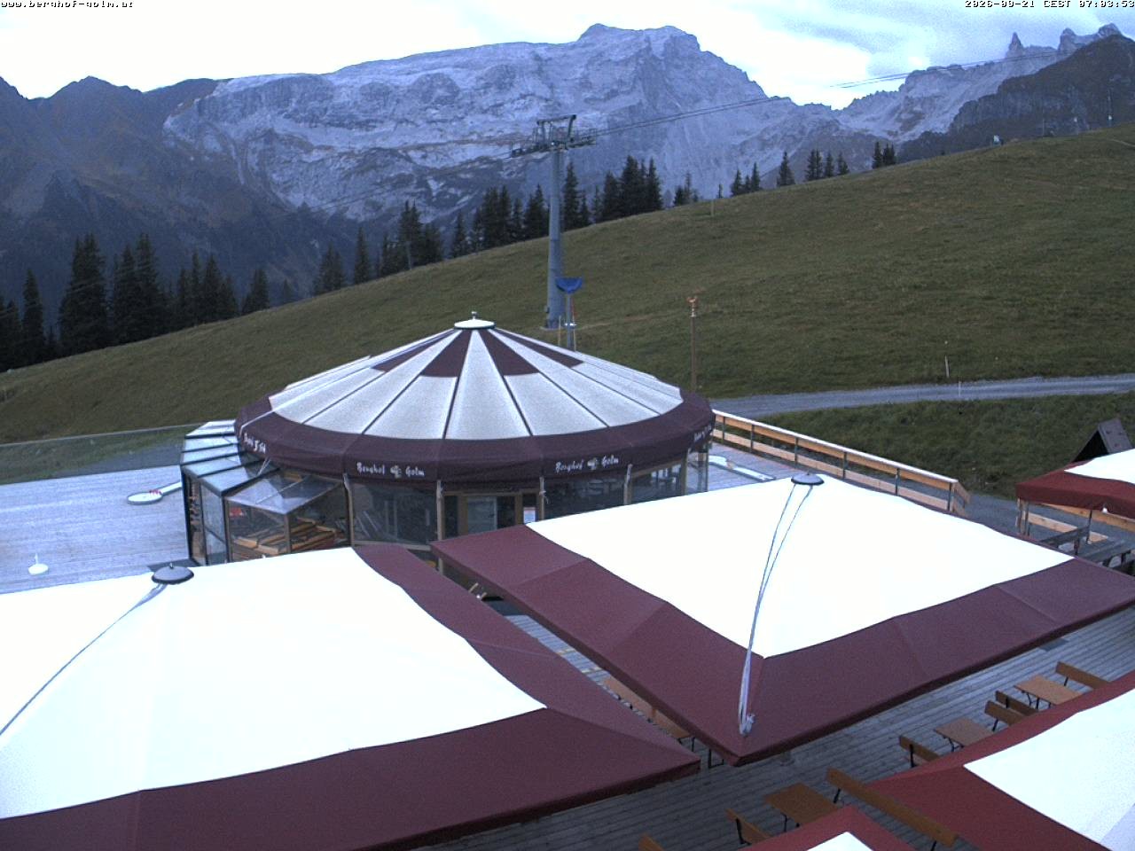 Archiv Foto Webcam Berghof Golm, Vorarlberg