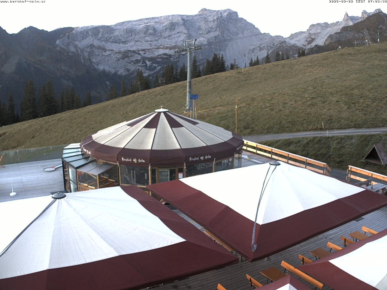 Archiv Foto Webcam Berghof Golm, Vorarlberg