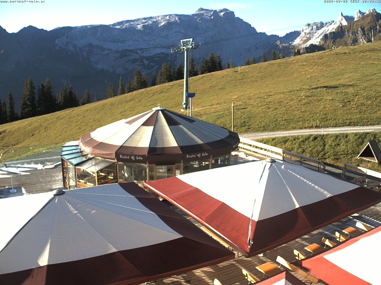 Archiv Foto Webcam Berghof Golm, Vorarlberg