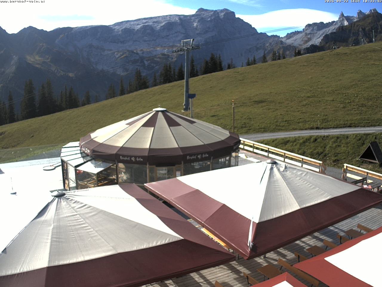 Archiv Foto Webcam Berghof Golm, Vorarlberg